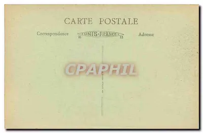 Épinay-sur-Orge (S.-et-O.) — Castelo de Sillery — A Cascata — Edição da Orge, G. Vaurs, Savigny — n° 461 — Verso