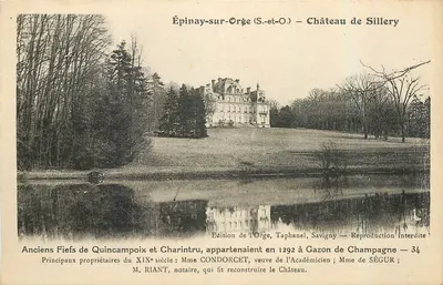 Épinay-sur-Orge (S.-et-O.) — Castelo de Sillery — Edição da Orge, Taphanel, Savigny — n°34