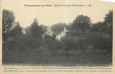 Villemeisson-sur-Orge - Igreja e antigo Presbitério — 128