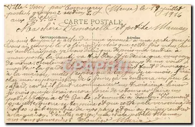 LICNY-en-BARROIS — Porta de Bar-le-Duc — Mlle Laurent, lib. — Verso