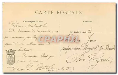 Savigny-sur-Orge — O Castelo — Edição de P.orge A. Thévenet — Verso