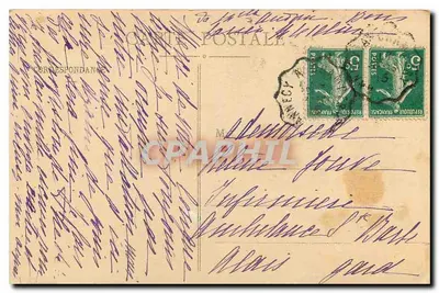 Annecy - Le Thion i Quai Perrière — A. Bardet, Annecy, n°76 — Rewers