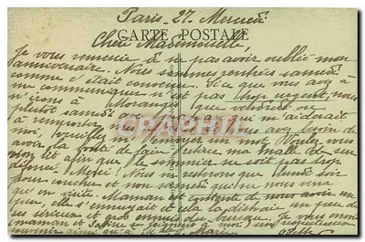 Le Tréport-Mers — Vista geral tirada das Terrasses — Editor não identificado — Verso