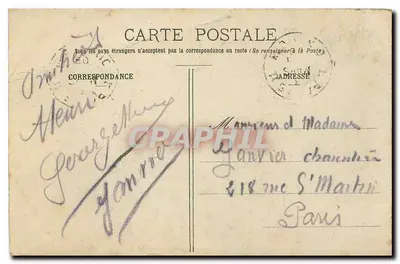 Bordeaux — Ogród Publiczny — BR - 62 — Rewers