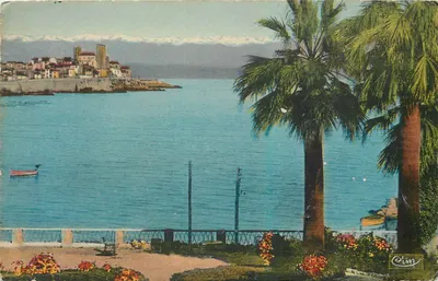 Vue de la côte d'Antibes — éditeur Cim, n° de série non visible