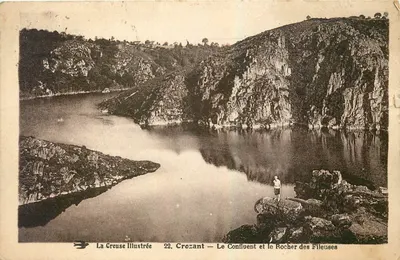 Crezant — O Confluent e o Rocher des Filleuses — La Creuse Illustrée n°22