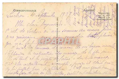 Luchon — Les Allées d'Etigny — 61 — Rewers