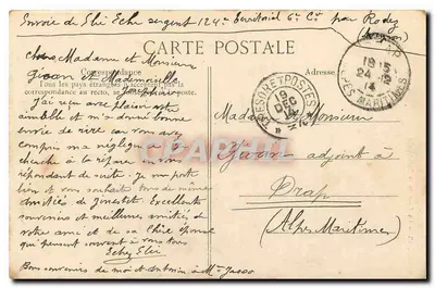Soissons — A Torre da Catedral — Gr. Nougaredé, editor, Soissons — Verso