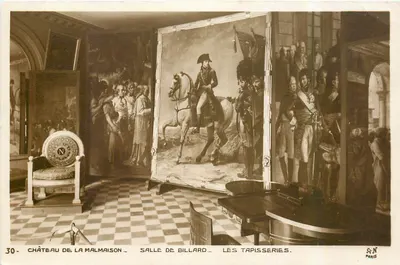 Castelo de La Malmaison — Sala de Bilhar — As Tapeçarias