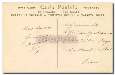 Castelo de La Malmaison — A « Opale », carro que conduziu a Imperatriz Joséphine ao Castelo de La Malmaison — ND Phol. — Verso