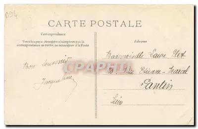 Boissy-Saint-Léger — Castelo do Gros-Bois — Editor E.P.D. n°15 — Verso