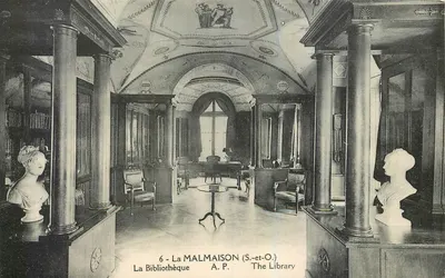La Malmaison (S.-et-O.) — A Biblioteca — A.P.