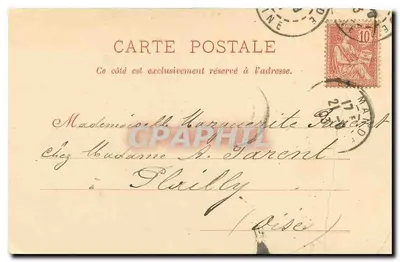 Vincennes — Kaplica Fortu — P. Mazamet, Sèvres, Paris — Rewers