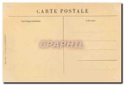 Sypialnia Cesarskiej Josefin w Zameku Malmaison — wydawca L'Atelier, Paryż, nr 21 — Rewers