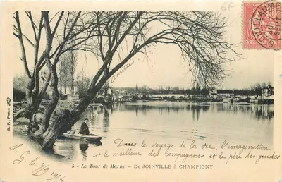 O Tour de Marne — De JOINVILLE a CHAMPIGNY — B. F., PARIS