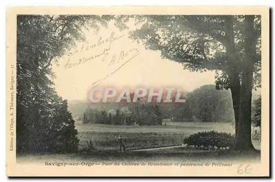 Savigny-sur-Orge — Parque do Castelo de Grandvans e panorama de Petitvans — Edição de l'Orge, A. Thiénenet, Savigny — n°17