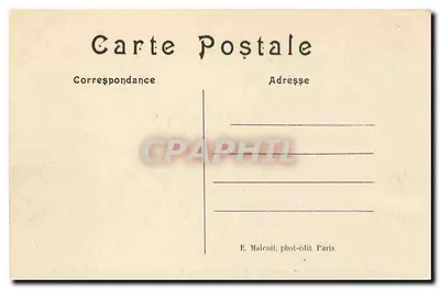 Vincennes — Stare Pałacowe Zamek — Ogólny widok — E. M. Déposé — Rewers