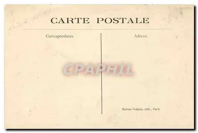 Castelo de La Mausson — Quarto de Recanto da Imperatriz Joséphine — M. V. — Verso