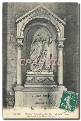 Rueil — Interior da Igreja de São Pedro e São Paulo — Monumento da Rainha Hortense