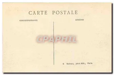 Vincennes — Wieża i kaplica Fortu — E. M. — Rewers