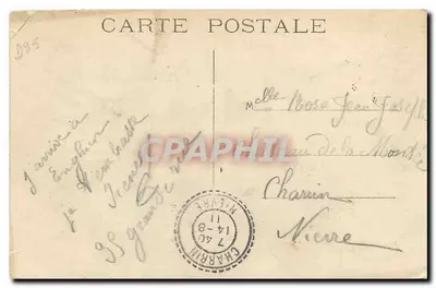 Enghien-les-Bains — Le Casino et L’Embarcadère — Éditeur : Ed. (imprimé en bas à gauche) — Verso