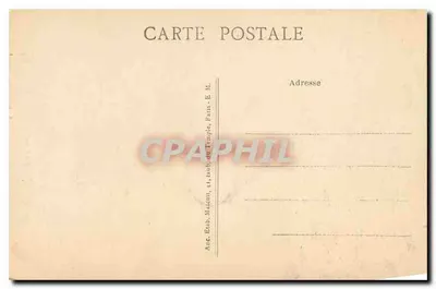Vincennes — O Donjon — E.M. n°1125 — Verso