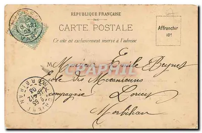 Hyères — Hotel Chateaubriand — FA & Cie — Verso