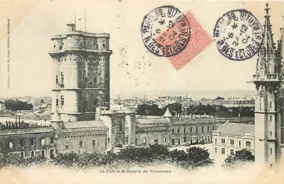 O Forte e o Donjon de Vincennes — Coleção L. Giraud, 46, Avenue Herbillon, Saint-Raphaël