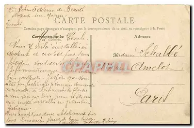 Nogent-sur-Marne — A Marne — A Ilha da Beleza — B. F., Paris — Verso