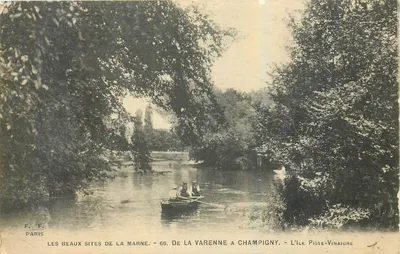 Os belos locais da Marne - 66. De La Varenne a Champigny - A Ilha Pisse-Vinaigre — F. Fleury, Paris