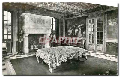 Castelo de Gros-Bois — Sala de Jantar — Edição A.P. rua Colbert, Versailles
