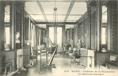RUEIL — Castelo de Malmaison — O Salão de Música