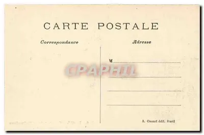 RUEIL — Castelo de Malmaison — O Salão de Música — Verso