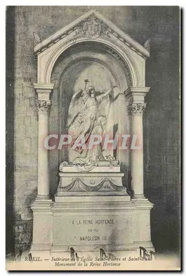 Interior da Igreja de São Pedro e São Paulo — Monumento da Rainha Hortense — RUEILL, n°101
