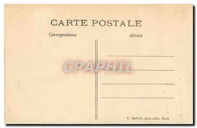 Vincennes — Katedra Starego Fortu i jej rzeźby — E.M. — Rewers