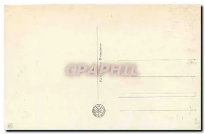 Rueil - Castelo de La Malmaison — Bilhete postal antigo n°2, editor A.V.P. — Verso