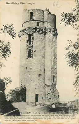 Montlhéry Pittoresque — A Torre de Montlhéry — editor S.-t-l-O.