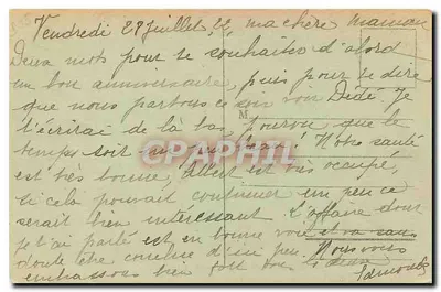 Saint-Brice-sous-Forêt — Avenida do Castelo do Luat — Le Barbier, editor — Verso