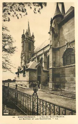 Montmorency — A Igreja de São Martinho, o sino e as sacristias — Editor LL