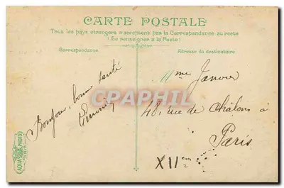 Vichy — Stacja — L.V. & C° — Rewers