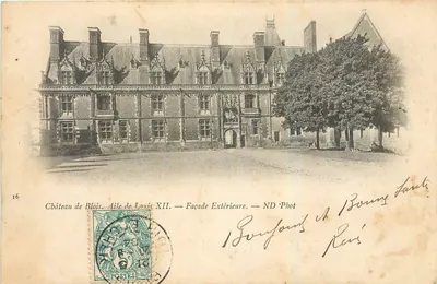Castelo de Blois — Ala de Luís XII — Facha Externa — ND Phot