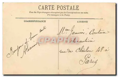 Vichy — A Fonte do Hospital — LL. — n° 223 — Verso