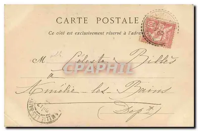 Casino de Monte-Carlo, o Kiosque de Música — Principado de Mônaco — N.D. Phel, n° 597 — Verso