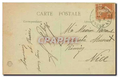 Lyon - Fourvière - Ogólny widok — B. F., Paryż — Rewers