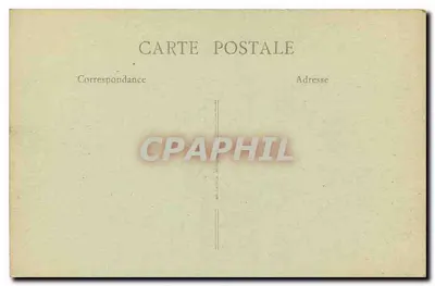 Grenoble — Museum - Bibliothek — B.F., PARIS 107 — Rückseite