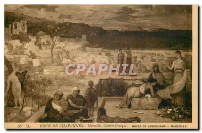 Puvis de Chavannes — Marselha, Colônia Grega — Museu de Longchamp, Marselha