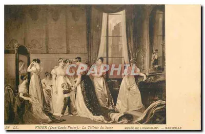 A Toalete da Coroação — Viger (Jean-Louis-Victor) — Museu de Longchamp — Marselha