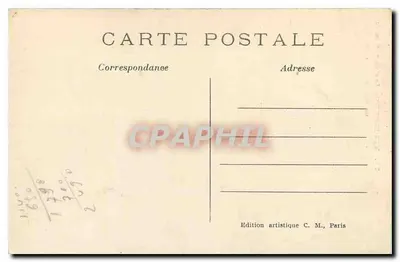 Vincennes — O caminho de volta ao Donjon — C.M. n°72 — Verso