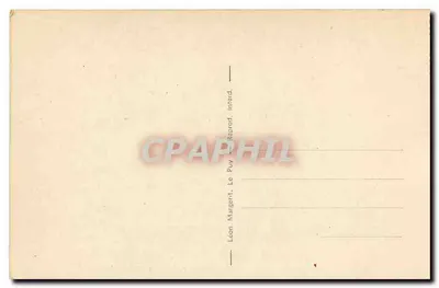 Langogne (Lozère), alt. 913 m. — Paisagem no Longouyrou no Jardim Público — Verso