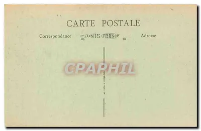 Longpont (S.-et-O.) — O Grande Portal da Igreja notável por suas antigas esculturas. Édit. J. Desgouillons, Monlilberg. — Verso